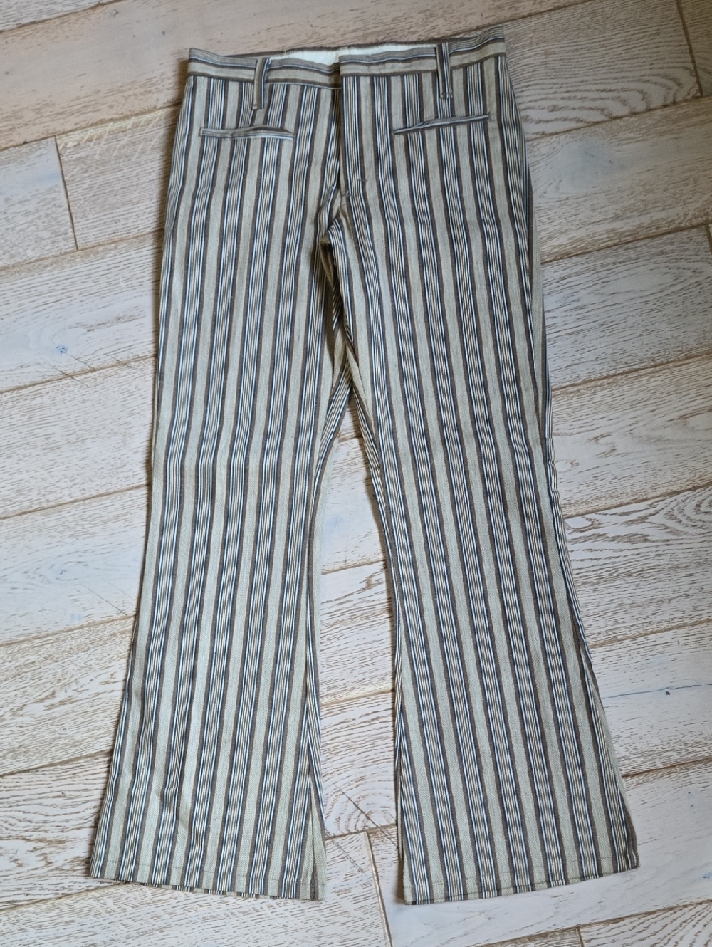 ANVIL 70s True Vintage Bell Bottom Flare Leg Trouser Pants